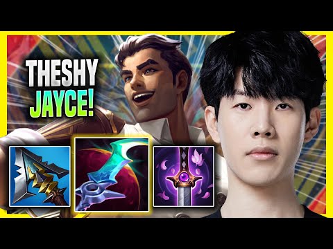 THESHY DESTROYING WITH JAYCE! - WBG TheShy Plays Jayce TOP vs Irelia! | Season 2022