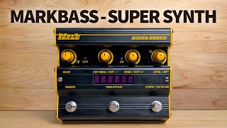 Video thumbnail for Markbass - Super Synth by Bass Stuff