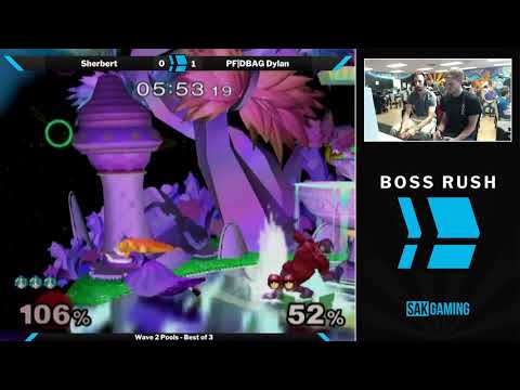 Boss Rush The Moon Wave 2 Pools - Sherbert (Peach) vs PF|DBAG Dylan (Captain Falcon)