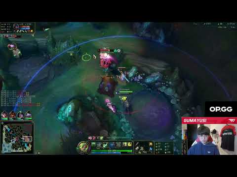T1 Gumayusi is not afraid to invade enemy jungle with Yuumi on his Zeri | Stream Highlights