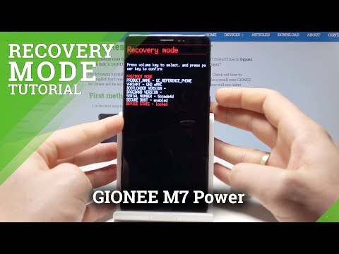 How to Boot Recovery Mode on GIONEE M7 Power - Android Recovery System