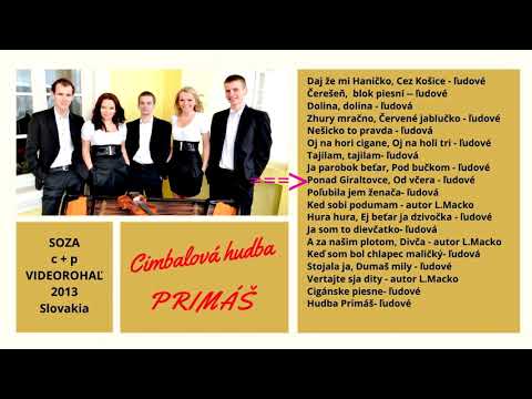 Cimbalová hudba PRIMÁŠ, 2.časť CD, Slovenské , Slovak ,
