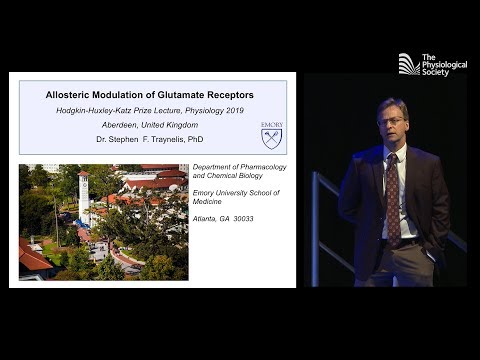 Stephen Traynelis - Prize Lecture at Physiology 2019
