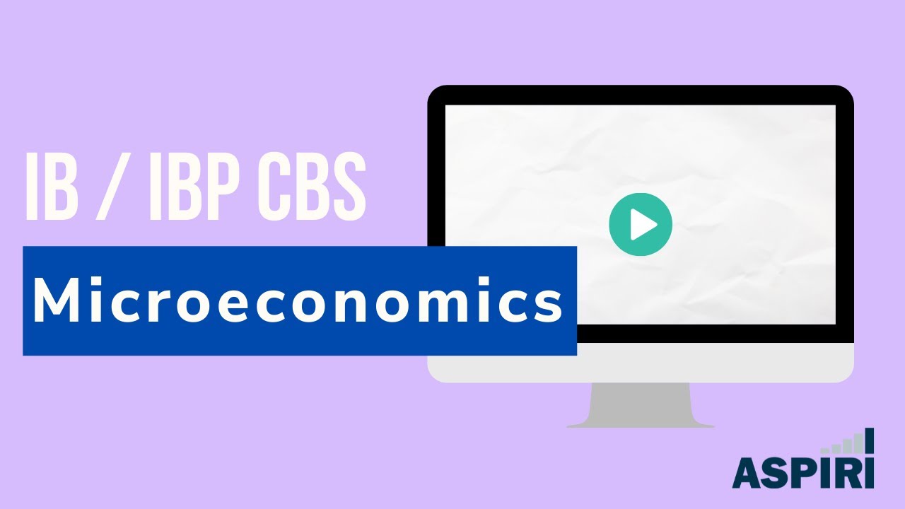 Background on consumer and producer surplus - Online ASPIRI course in Microeconomics