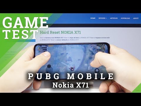 Nokia X71 PubG Gameplay / Settings / FPS Test