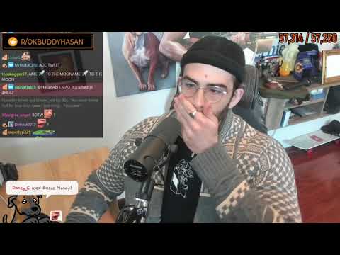 HasanAbi January 28, 2021 - GameStop/WSB Saga continues, f*ck Robinhood, AOC, TierZoo React, 🎮ZELDA🎮