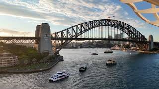 Stunning Celebrity Edge Sydney sail away Easter Sunday 20 April Transpacific voyage 2025 in 4K