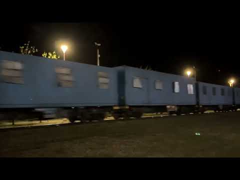 TREN ARGENTINO 2 -Sanitario- "Eva Perón" por La Francia, Córdoba -LB-