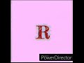 Sesame English Letter R 1992 90s