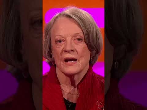 Maggie Smith about the time Laurence Olivier slapped her on stage #MaggieSmith #laurenceolivier