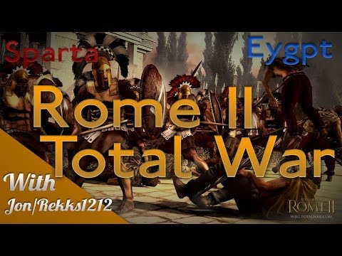 Let's Play : Rome Total War 2 Co-op campaign - Sparta/Egypt Ep.1