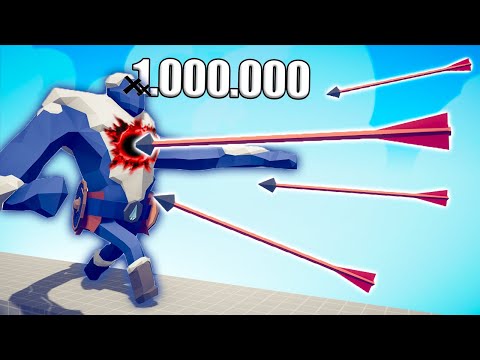 1.000.000 DAMAGE ARCHER vs UNITS - TABS | Totally Accurate Battle Simulator 2023