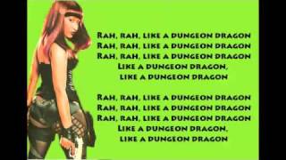 Nicki Minaj (Ft. Lil Wayne)- &quot;Romans Revenge&quot; 2.0 (lyrics on screen)