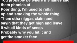 Wiz Khalifa - Smoker Face Lyrics