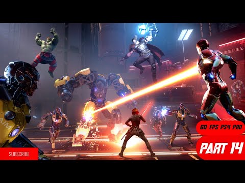 MARVEL'S AVENGERS Gameplay Walkthrough PART-14 (60 fps 1080p) No Commentary (full game PS4 Pro)