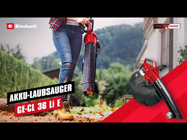 Einhell GE-LB 36 Li E-Solo Soprador de folhas Sem Fios video