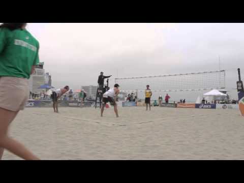 Smedens/Somoilovs vs Gavira/Herera: FIVB Long Beach 2013 Pool Play Match 3 Game 2