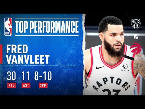Fred VanVleet Records #NBAPlayoffs Career-High 30 PTS & 11 AST