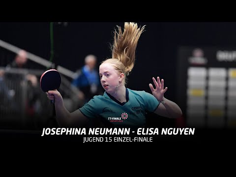 Josephina Neumann - Elisa Nguyen I Jugend 15 Einzel-Finale I TT-Finals Erfurt 2024