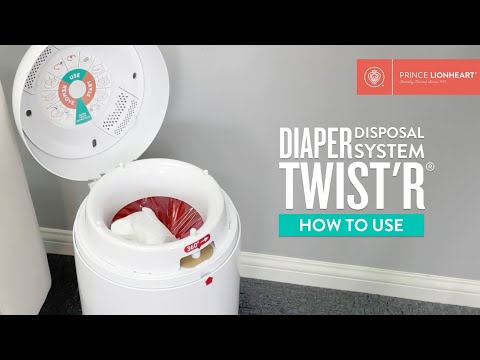 How to use the Diaper Twist’r by Prince Lionheart