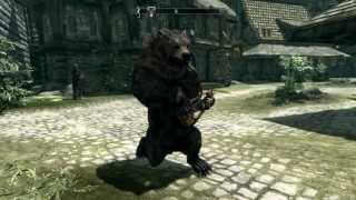Most Useless Skyrim Mod Ever (Bear W/ Lute)