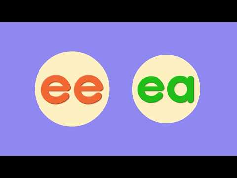 Phonics Chant┃ee · ea ∥ Double Letter Vowels┃Spotlight on One Phonics