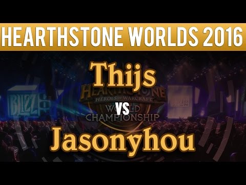 Thijs vs Jasonzhou - Hearthstone World Championship 2016: Group A Match 2