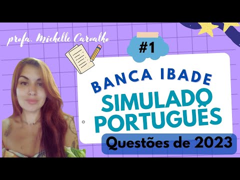 | IBADE | SIMULADO - Português #1