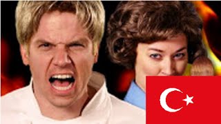 Gordon Ramsay vs Julia Child  Epic Rap Battles of History (Türkçe / Turkish CC)
