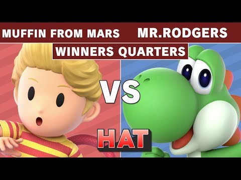 HAT 82 - Muffin from Mars (Lucas) Vs. Mr. Rogers (Yoshi) Winners Quarters - Smash Ultimate