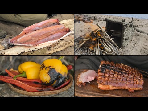 3 day primitive beach crafts and cooking