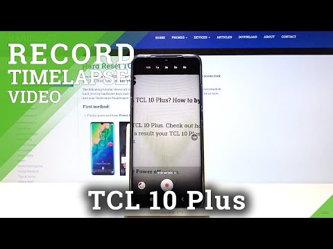 How to Enable Timelapse Recording in TCL 10 Plus - Find Timelapse Recording Speed