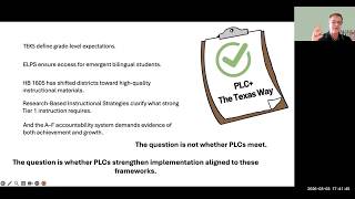 PLC+ The Texas Way: The Comprehensive PLC+ Implementation Model