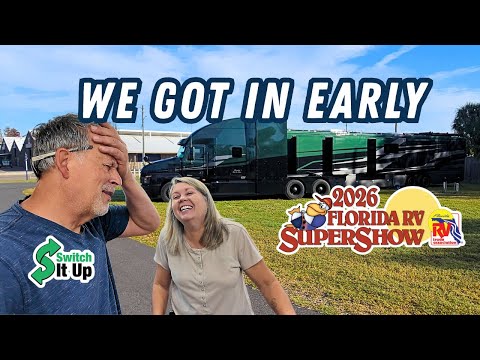 We Explored The Tampa RV Supershow BEFORE Opening: Behind The Scenes
