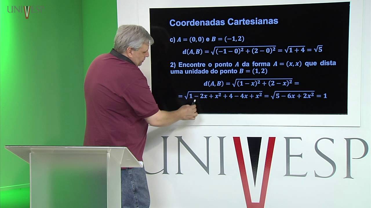 Geometria Analítica - Aula 02 - Coordenadas Cartesianas no Plano 𝑹^𝟐