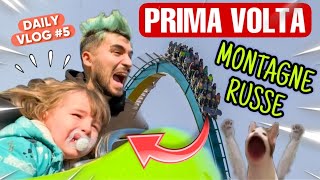 *PRIMA VOLTA SULLE MONTAGNE RUSSE* IL GIORNO DEL NIENTE AL LUNA PARK *daily vlog 5*