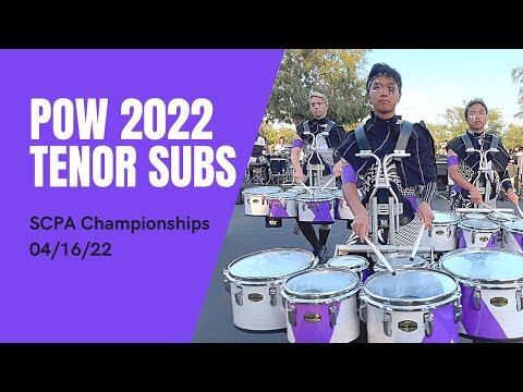 POW Percussion 2022 - Tenor Subs