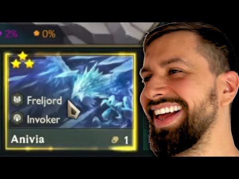 I found this Anivia Reroll Comp on Reddit so I tried it. It's insane.