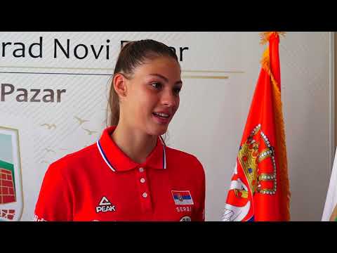 Odbojkašicu Henu Kurtagić primio gradonacelnik Novog Pazara