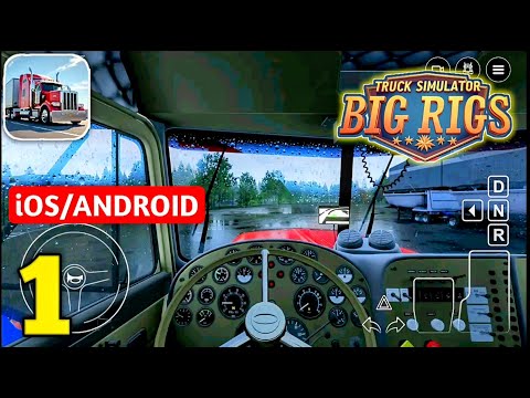 FIRST GAMEPLAY! of Truck Simulator Big Rigs (Android & iOS) - YouTube