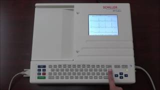Schiller Cardiovit AT 2 Plus Basic Functions