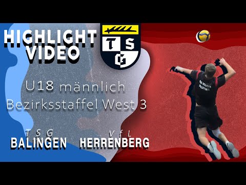 Highlightvideo U18m - VfL Herrenberg : TSG Balingen (BZ West 2 m 2023/2024)