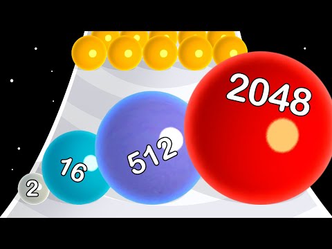 RACE 2048.io: Level Up Balls, Number Games (Max Level)