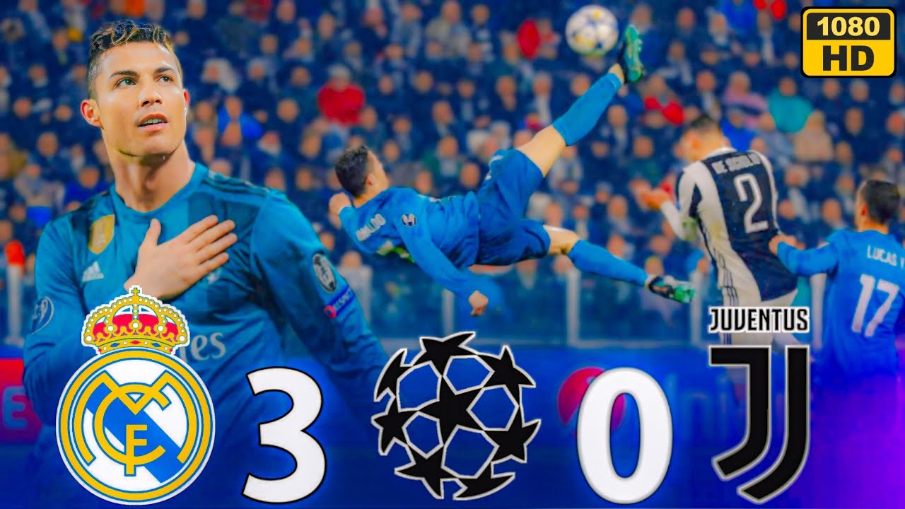 "Ronaldo's historic bicycle kick leads Real Madrid to a 3-0 victory over Juventus in the 2018 UCL
