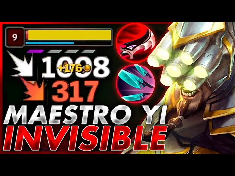 😱They are shocked to see the invisible mega master Yi dealing infinite damage! *horrible*