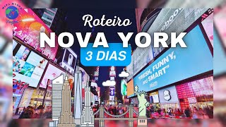 Nova York - Roteiro 3 dias - O que fazer em Nova York em 3 dias? #nyc #newyorkcity #novayork #ny
