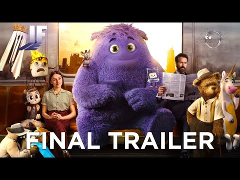 IF | International Trailer (2024 Movie)  - Ryan Reynolds, John Krasinski, Steve Carell | May 17th