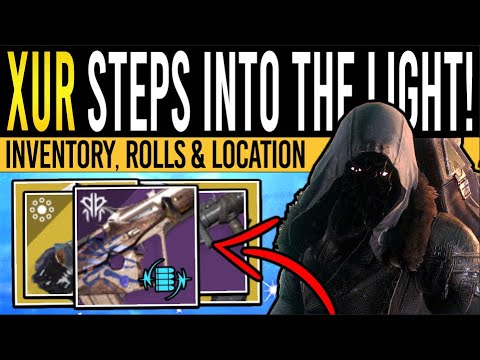 Destiny 2: XUR'S VOLTSHOT WEAPON & TASTY LOOT! 3rd May Xur Inventory | Armor, Loot & Location