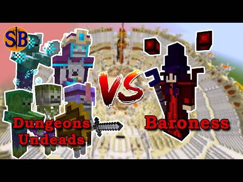Unleash Chaos: Sathariel vs Baroness in EPIC Minecraft Battle!