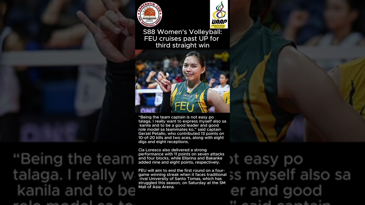 UAAP Women's Volleyball: Casey Dongallo injured, as UP bows to FEU